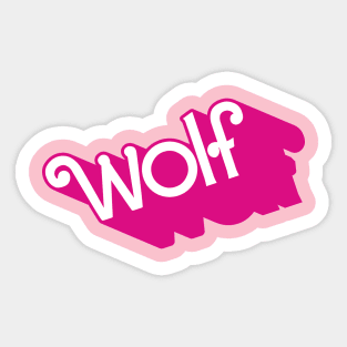 Wolf Sticker